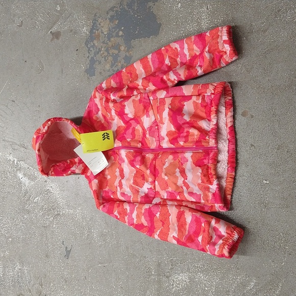 NEW! Girls' Softshell Jacket - All In Motion Pink XL - Picture 2 of 16